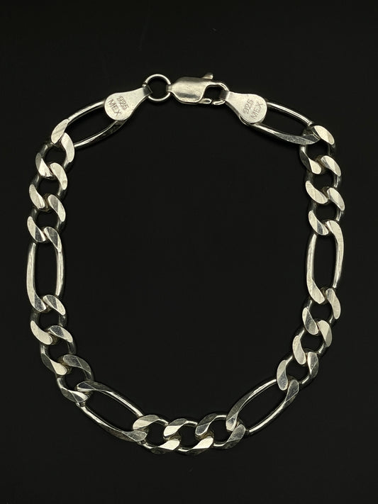 Sterling Silver Figaro Bracelet